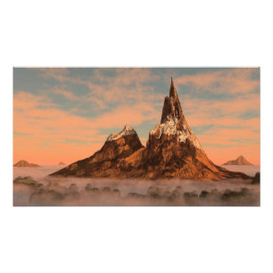 36" x 24" paper poster with "Devil's Talon" image