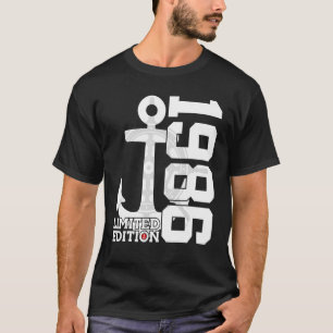 36 Year Capacity 1986 Sailor 36th Birthday T-Shirt