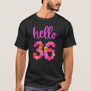 36 Year Old Birthday Flower Hello 36 Its My 36th B T-Shirt