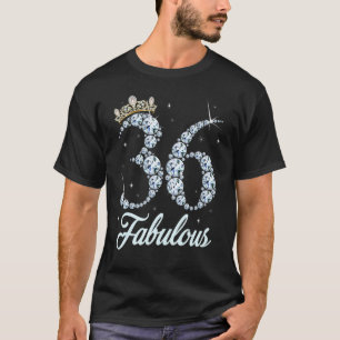 36 Year Old Its My 36th Birthday Queen Diamond Hee T-Shirt
