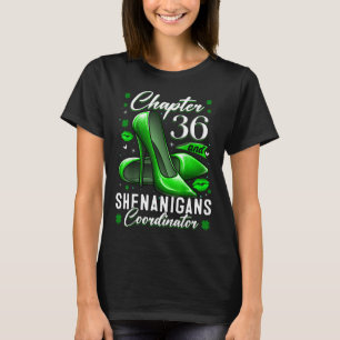 36 Year Old St Patrick s Day Shenanigans Coordina T-Shirt