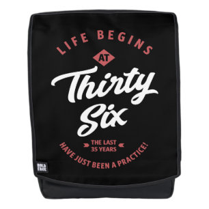 36 Years Old Birthday Gift Backpack