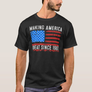 36th Birthday Making America Great Since 1987 T-Shirt