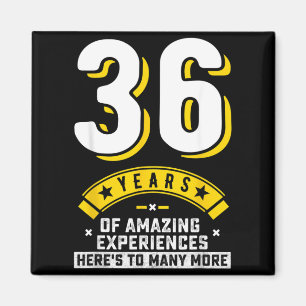 36th Birthday Quote Igovernment Agencys Turning 36 Magnet