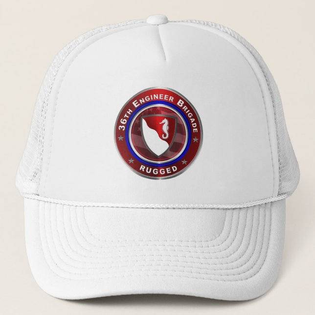 36th Engineer Brigade  Trucker Hat (Front)