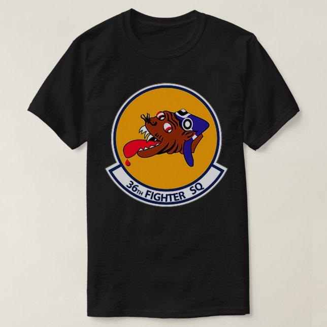 36th Fighter Squadron  T-Shirt (Design Front)