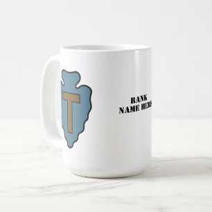 36th Infantry Division Badge - Customisable Coffee Mug