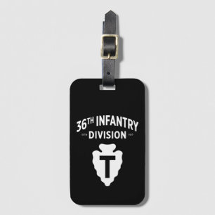 36th Infantry Division Badge Luggage Tag