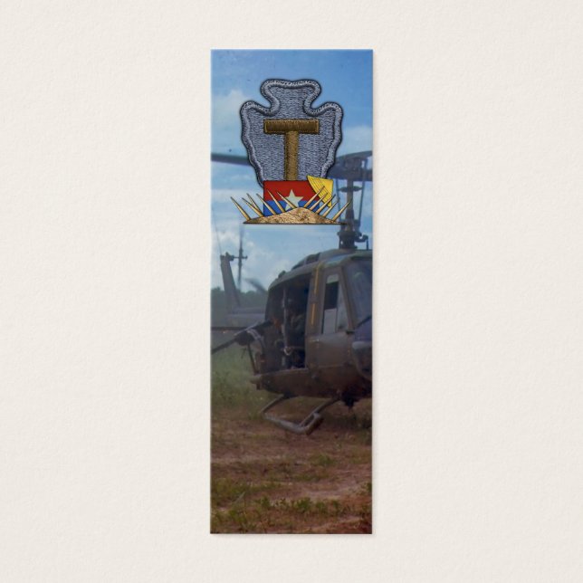 36th Infantry Division Vietnam War bookmarkers (Front)
