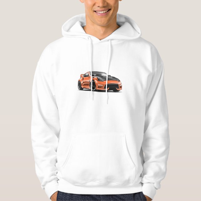 370z drawing  hoodie (Front)