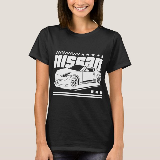 370z T-ShirtNissan nismo jdm legend white T-Shirt (Front)
