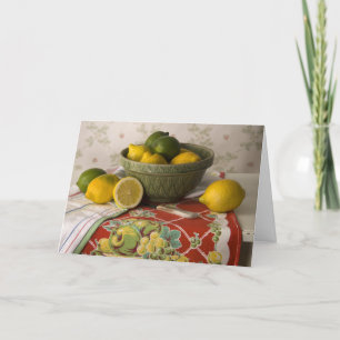 3728 Bowl of Lemons & Limes Mother's Day Card