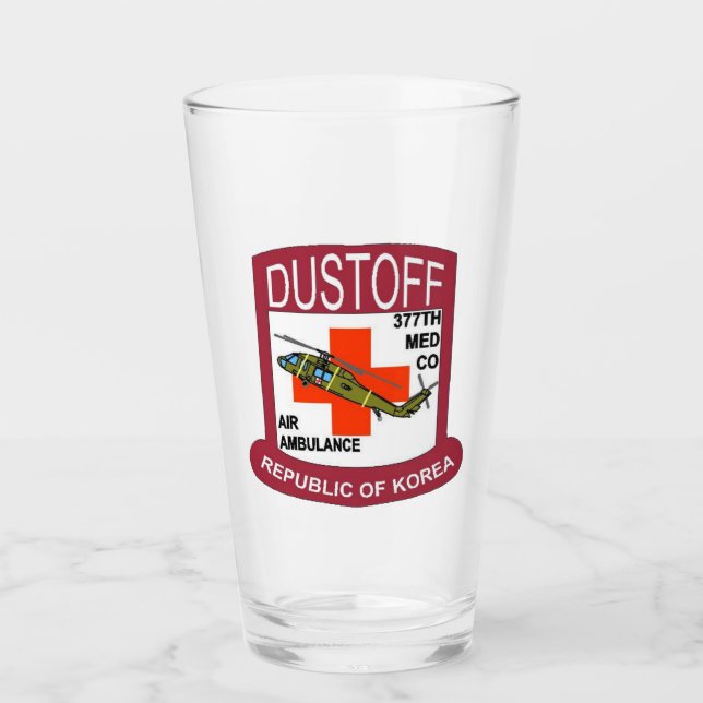377th Med Co Air Ambulance, ROK Glass (Front)