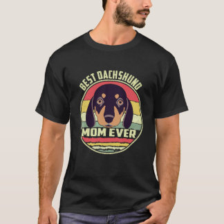 37 Best Dachshund Mum Ever Vintage T-Shirt