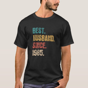37 Wedding Aniversary For Him Best Husband Since T-Shirt
