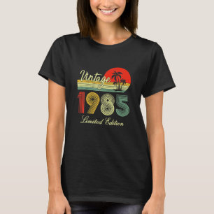 37 Year Old Gifts Vintage 1985 Limited Edition T-Shirt