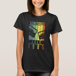 37 Year Old Vintage July 1985  37th Birthday T-Shirt