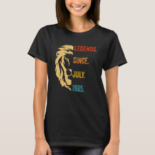 37 Years Old Legend Since July 1985 37thbirthday T-Shirt