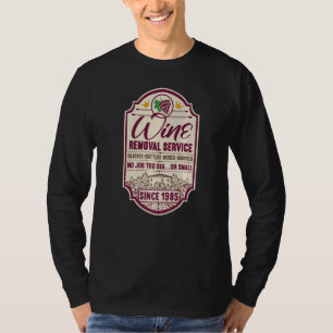 37th Birthday I Label Wine Decanter I Wine Removal T-Shirt