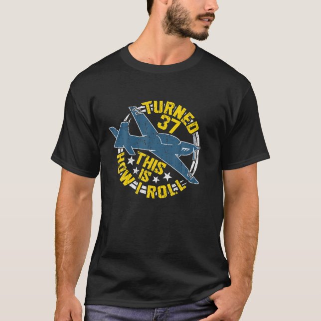 37Th Birthday T-Shirt (Front)