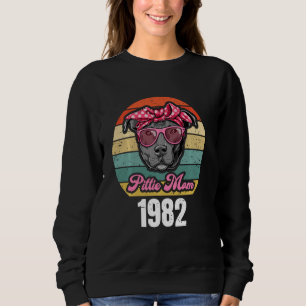 37th Pittie Mum Tee For Pitbull Dog Mothers Day