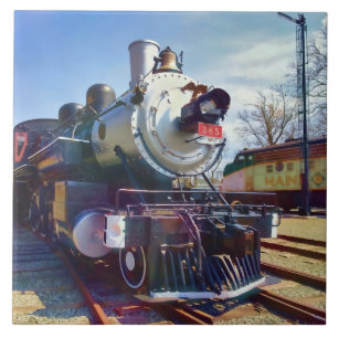 385 Steam Locomotive Tile