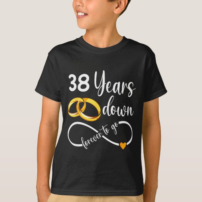 38 Down Forever Go Couple T-Shirt (Front)