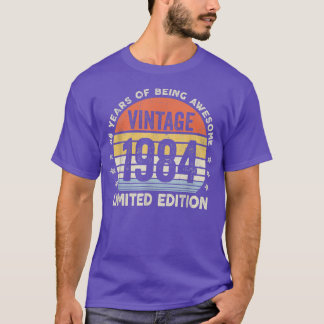 38 Year Old Vintage 1984 Limited Edition Gifts 38t T-Shirt