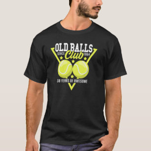 38th Birthday I Old Balls Club Since 1984 I Tennis T-Shirt