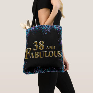 38th  Birthday  Tote Bag