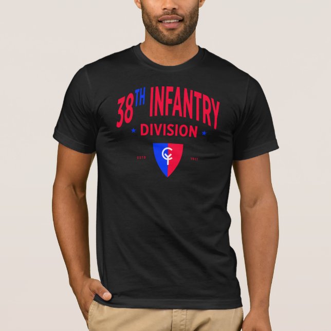 38th Infantry Division - US Military T-Shirt (Front)