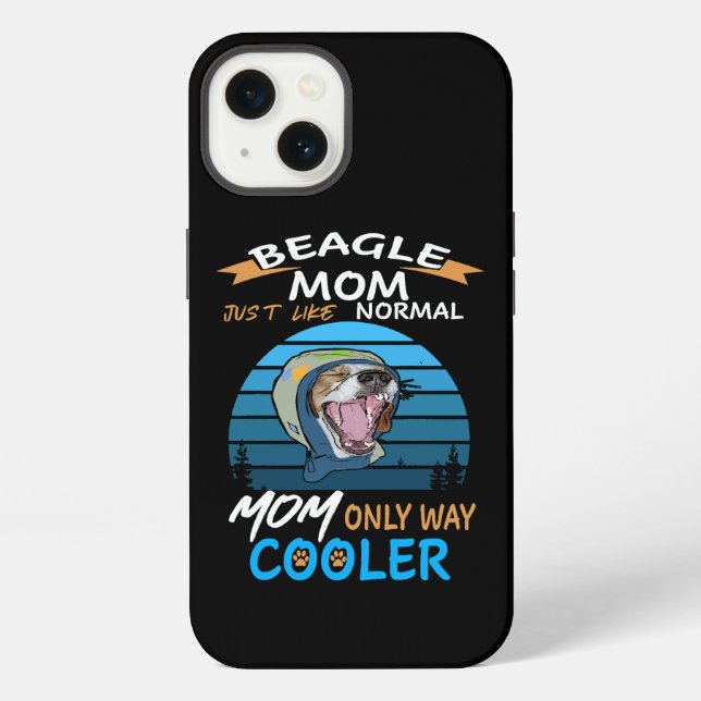 39 Beagle Mum Cooler iPhone Case (Back)
