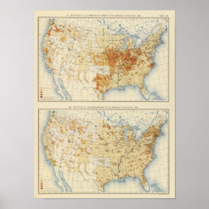 39 Disciples of Christ, Episcopalians 1890 Poster