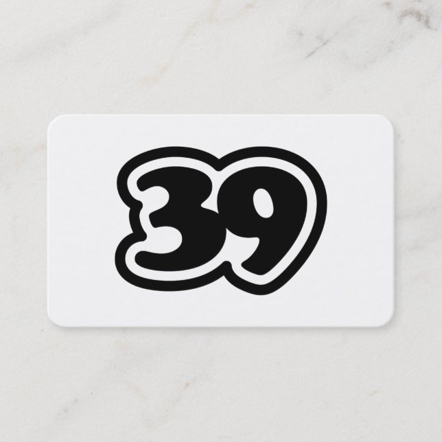 39 Japanese Slang Sankyu Business Card (Front)