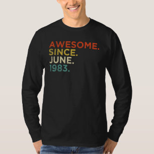 39 Year Old  June 1983 T-Shirt