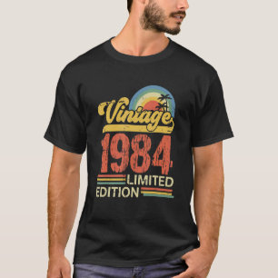 39-Year-Old  Vintage 1984  39th Birthday T-Shirt