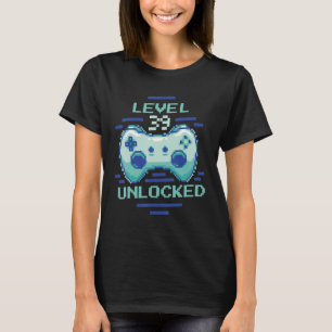 39 Years Old Birthday Gamer Level variable Unlocke T-Shirt