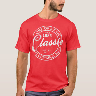39 Years Old Classic Limited Edition 1983 39th Bir T-Shirt
