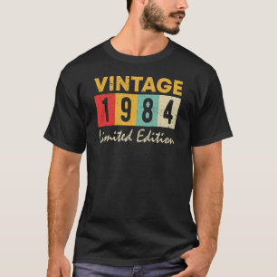 39 Years Old Vintage 1984 39th Birthday T-Shirt