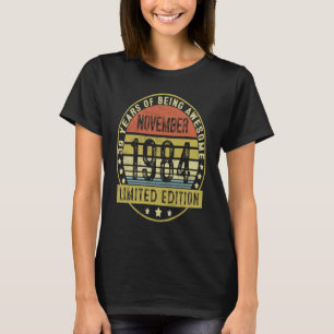 39 Years Old  Vintage November 1984 39th Birthday T-Shirt