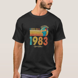 39th Birthday December 1983 Legend Since 1983 39 Y T-Shirt