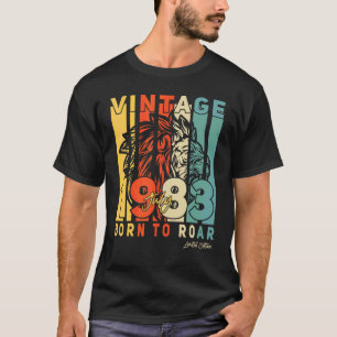 39th Birthday July 39 Years Old Vintage 1983 Mens T-Shirt