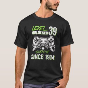 39th Birthday Women Men Born In 1984 39 Years Old T-Shirt