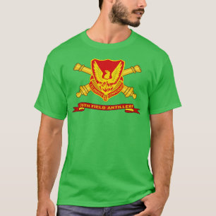 39th Field Artillery w Br Ribbon T-Shirt