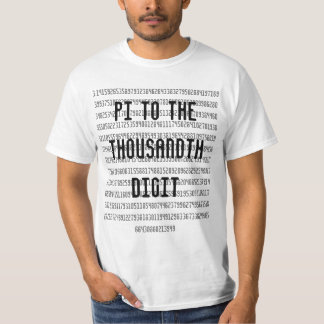 3.141592653... Pi T-Shirt