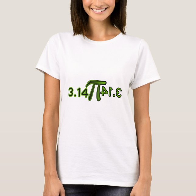 3.14 Backwards Spells Pie T-Shirt (Front)