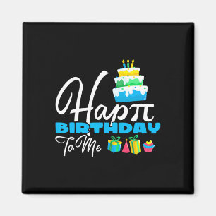 3.14 Cake Happy Pi Day For Teacher Happy Birthday Magnet