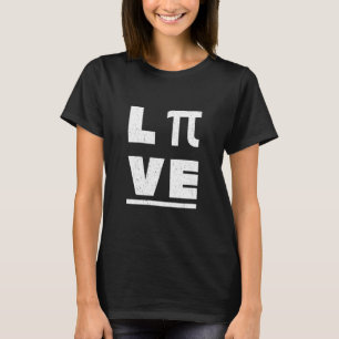 3.14 Love And Live Vintage Distressed Happy Pi Day T-Shirt