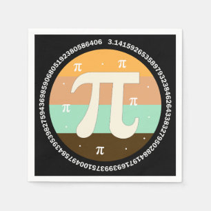3.14 National Pi Day Design  - Pi Day Gift Idea Napkin