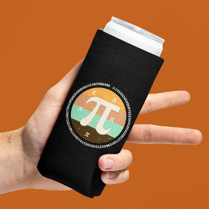 3.14 National Pi Day Design  - Pi Day Gift Idea Seltzer Can Cooler